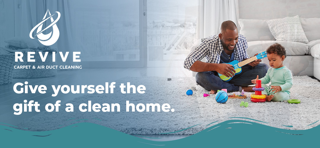 Carpet and Rug Cleaning from Revive - Give yourself the gift of a clean home.