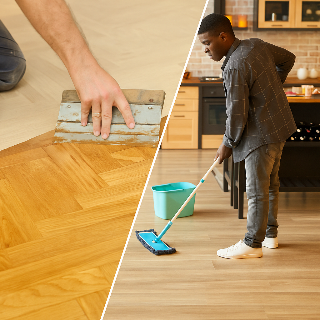 Hardwood Floor Cleaning vs. Refinishing: What’s the Difference? - Revive Home Services