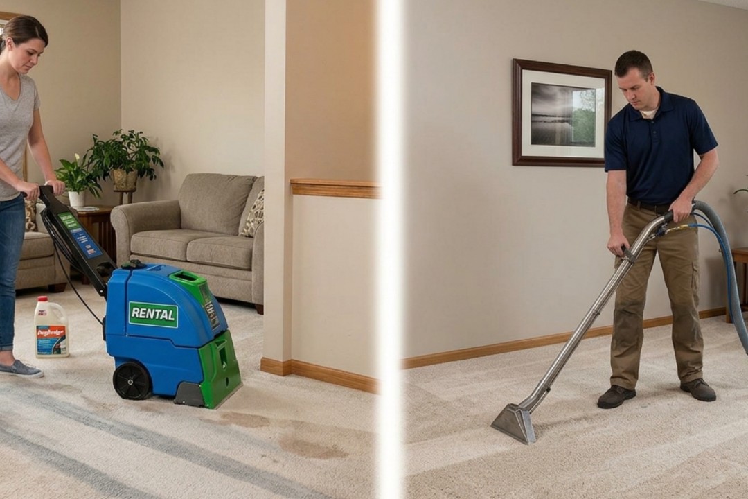 DIY carpet cleaning vs professional carpet cleaning